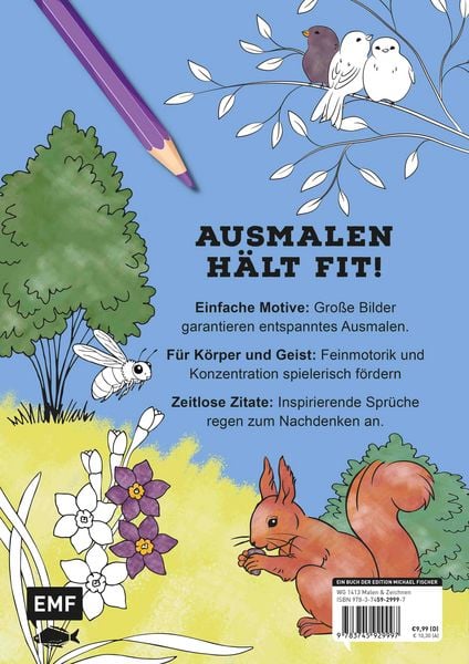 Produktbild: Ausmalbuch f&uuml;r Senioren: Das Leben ist bunt