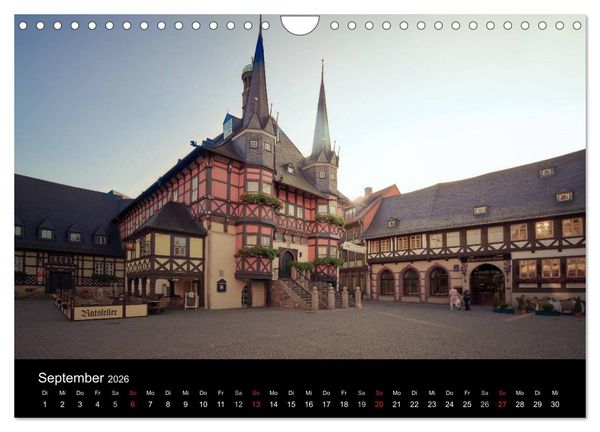 Produktbild: Fachwerk - wie aus einer anderen Zeit (Wandkalender 2026 DIN A4 quer), CALVENDO Monatskalender