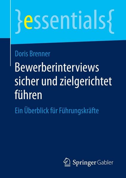 Produktbild: Bewerberinterviews sicher und zielgerichtet f&uuml;hren