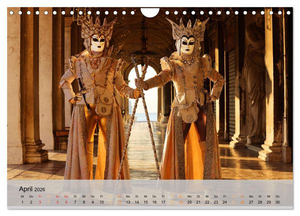 Produktbild: Venedigs Sch&ouml;nheiten (Wandkalender 2026 DIN A4 quer), CALVENDO Monatskalender