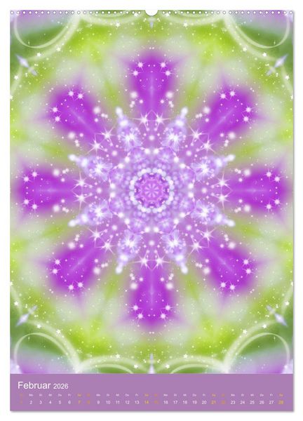 Produktbild: Lichtvolle Mandalas (Wandkalender 2026 DIN A2 hoch), CALVENDO Monatskalender