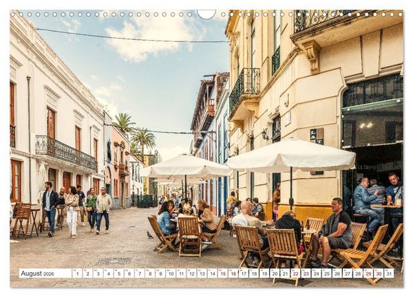 Produktbild: La Laguna auf Teneriffa (Wandkalender 2026 DIN A3 quer), CALVENDO Monatskalender