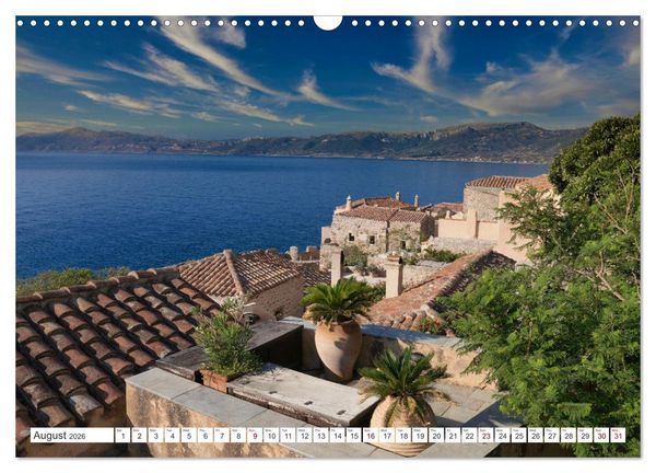 Produktbild: Greece Beyond Summer (Wall Calendar 2026 DIN A3 landscape), CALVENDO 12 Month Wall Calendar