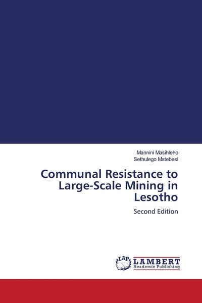 Produktbild: Communal Resistance to Large-Scale Mining in Lesotho