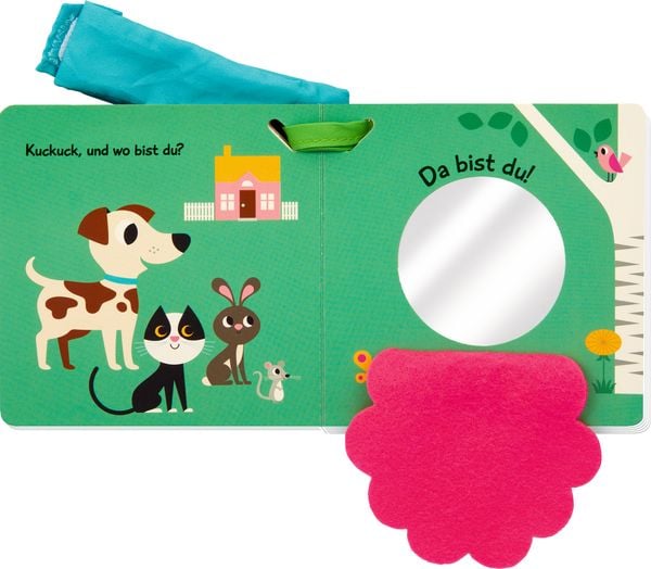 Produktbild: Mein Filz-F&uuml;hlbuch f.d.Buggy: Kuckuck, kl. Hund! (F&uuml;hl.&be.)