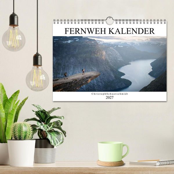 Produktbild: Fernweh Kalender (Wandkalender 2027 DIN A4 quer), CALVENDO Monatskalender