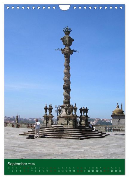 Produktbild: Farbiges Porto (Wandkalender 2026 DIN A4 hoch), CALVENDO Monatskalender