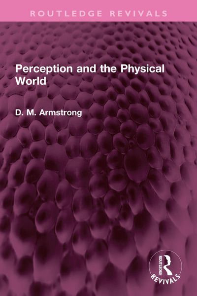 Produktbild: Perception and the Physical World