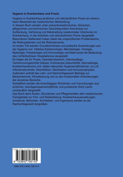 Produktbild: Hygiene in Krankenhaus und Praxis