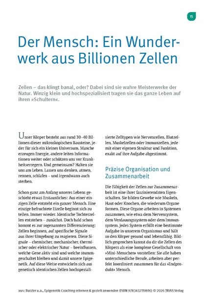 Produktbild: Epigenetik-Coaching erlernen & gezielt anwenden