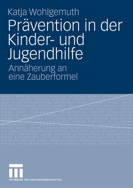 Produktbild: Pr&auml;vention in der Kinder- und Jugendhilfe