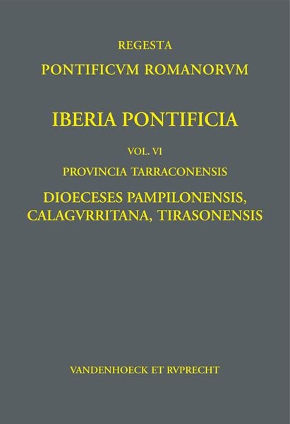 Produktbild: Iberia Pontificia. Vol. VI