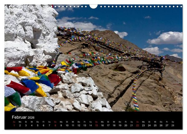 Produktbild: Buddhistische Ch&ouml;rten im Himalaya (Wandkalender 2026 DIN A3 quer), CALVENDO Monatskalender