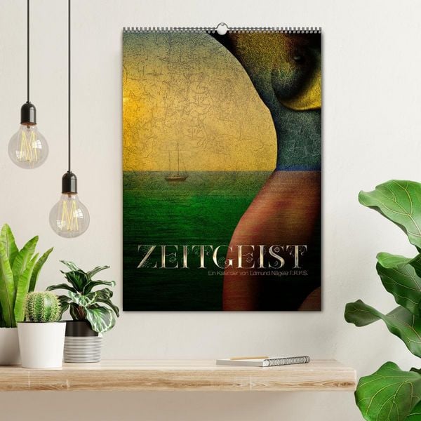 Produktbild: Zeitgeist (Wandkalender 2026 DIN A2 hoch), CALVENDO Monatskalender