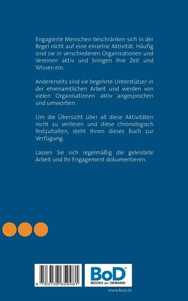 Produktbild: ZeitSpendenBuch