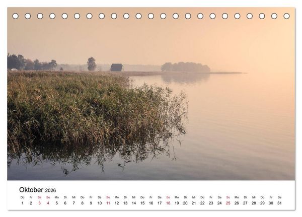 Produktbild: Fischland-Dar&szlig; - Stimmungsvolle Augenblicke (Tischkalender 2026 DIN A5 quer), CALVENDO Monatskalender