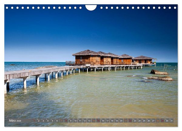 Produktbild: Vietnam, die sch&ouml;nsten Traumstr&auml;nde (Wandkalender 2026 DIN A4 quer), CALVENDO Monatskalender