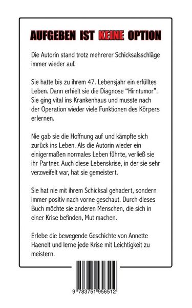 Produktbild: Aufgeben ist keine Option