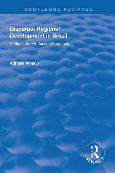 Produktbild: Disparate Regional Development in Brazil