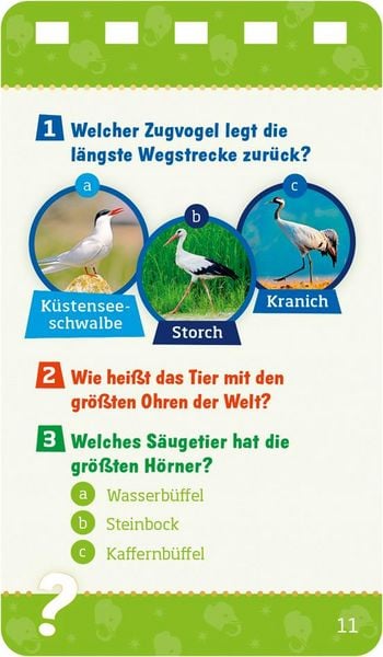Produktbild: WAS IST WAS Quiz Rekorde der Tierwelt