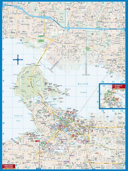 Produktbild: Vancouver, Borch Map