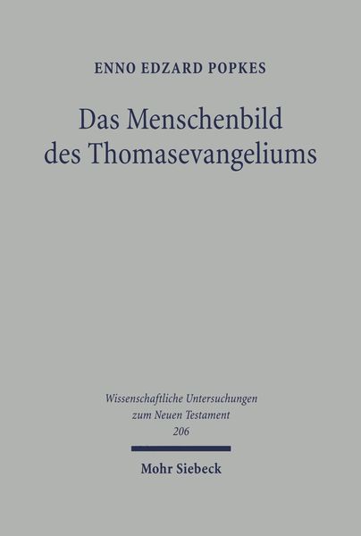 Produktbild: Das Menschenbild des Thomasevangeliums