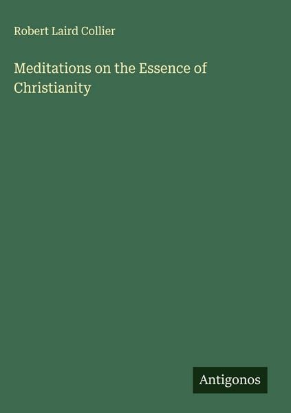 Produktbild: Meditations on the Essence of Christianity
