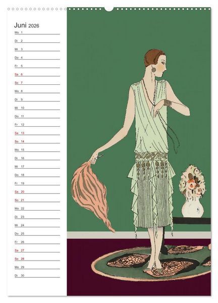 Produktbild: Historische Eleganz (Wandkalender 2026 DIN A2 hoch), CALVENDO Monatskalender