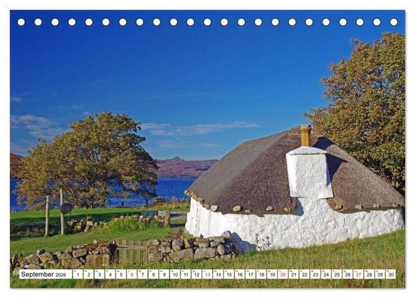 Produktbild: Schottland - Der Norden Gro&szlig;britanniens (Tischkalender 2026 DIN A5 quer), CALVENDO Monatskalender