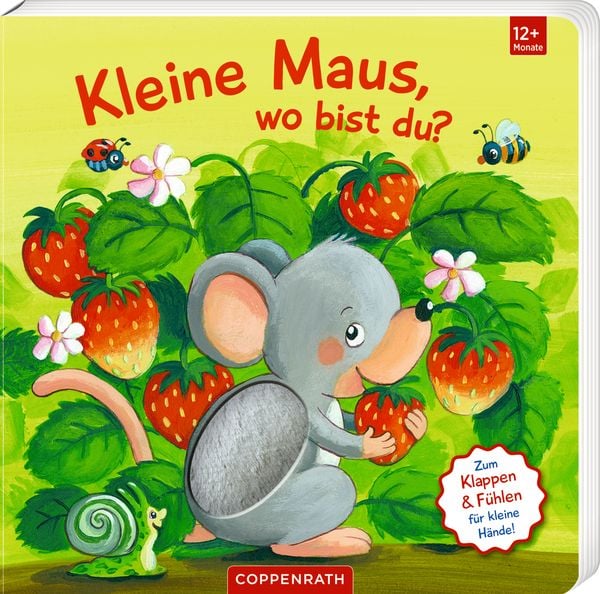 Mein 1. Guckloch-Fühlbuch: Kl.Maus, wo bist du? (Fühl.&beg.), Gebundene Ausgabe von Sabine Kraushaar, Coppenrath Verlag GmbH & Co. KG,