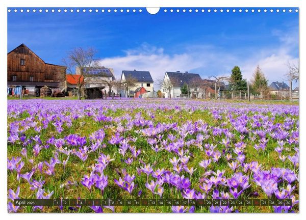 Produktbild: Erzgebirge - Reiches kulturelles Erbe und erholsame Natur (Wandkalender 2026 DIN A3 quer), CALVENDO Monatskalender
