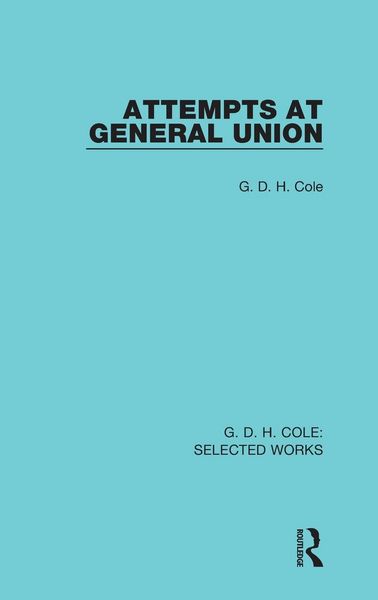 Produktbild: Attempts at General Union