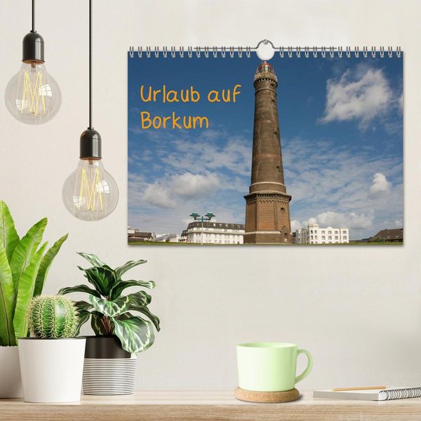 Produktbild: Urlaub auf Borkum (Wandkalender 2026 DIN A4 quer), CALVENDO Monatskalender