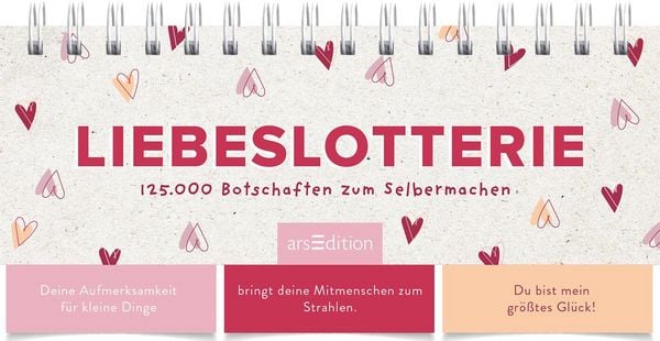 Liebeslotterie, Gebundene Ausgabe von , arsedition, 9783845869292