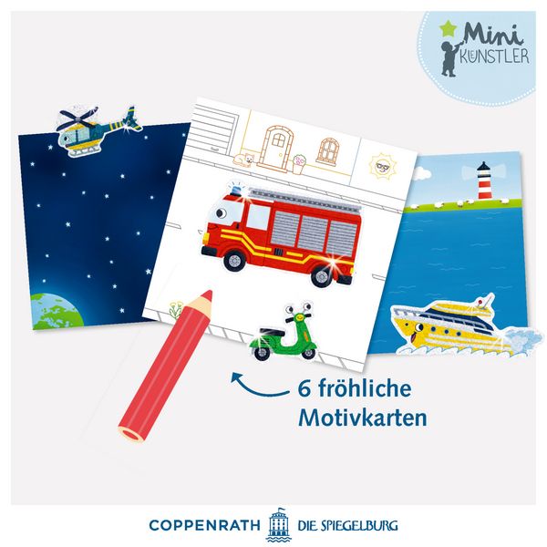 Produktbild: Meine Mini-Stickerwelt - Glitzer-Fahrzeuge