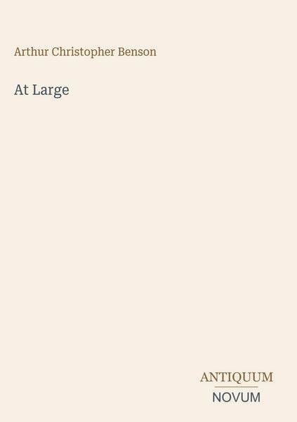 Produktbild: At Large