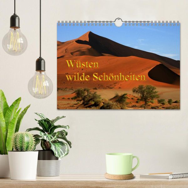 Produktbild: W&uuml;sten, wilde Sch&ouml;nheiten (Wandkalender 2026 DIN A4 quer), CALVENDO Monatskalender