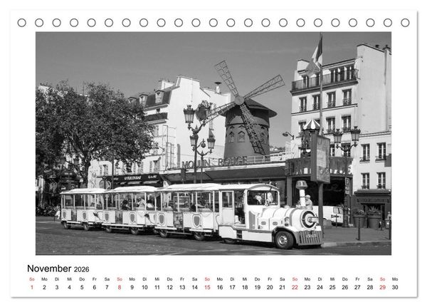 Produktbild: Paris vive la m&eacute;tropole (Tischkalender 2026 DIN A5 quer), CALVENDO Monatskalender
