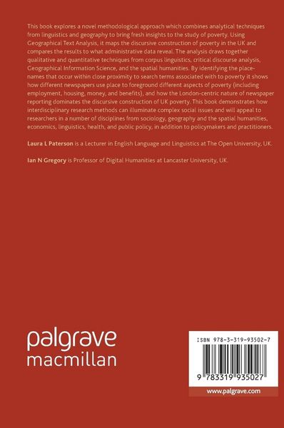 Produktbild: Representations of Poverty and Place