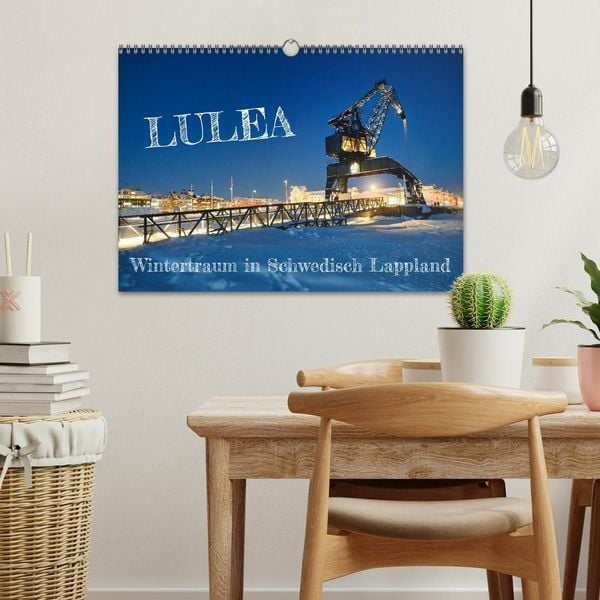 Produktbild: Lulea - Wintertraum in Schwedisch Lappland (Wandkalender 2027 DIN A3 quer), CALVENDO Monatskalender