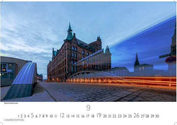 Produktbild: Hamburg Kalender 2027 &ndash; Wandkalender | Fotokalender Deutschland 35x24cm - mit 12 beeindruckenden Bildern mit stimmungsvollen Motiven von Hafen, Elbe, Speicherstadt und hanseatischem Flair