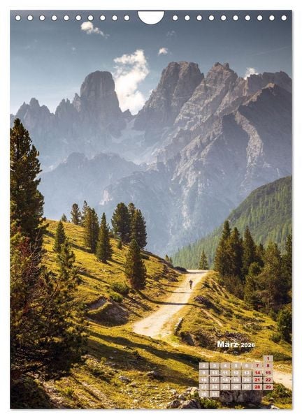 Produktbild: Dolomiten, ein Meer aus Bergen by VogtArt (Wandkalender 2026 DIN A4 hoch), CALVENDO Monatskalender