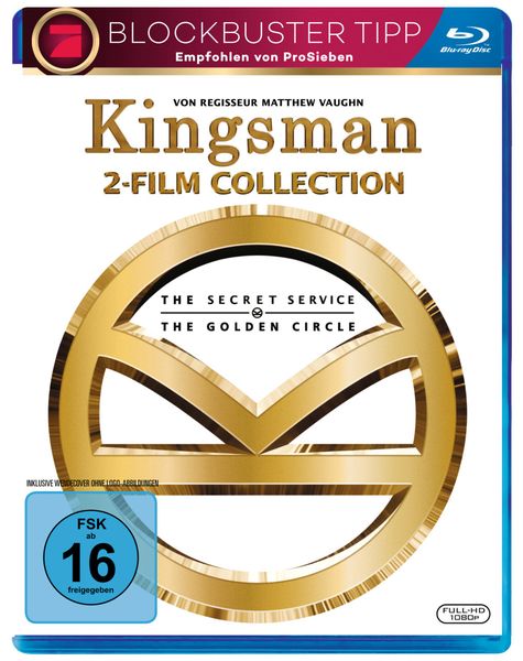 Kingsman - Teil 1+2  [2 BRs]
