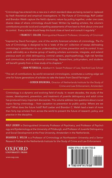 Produktbild: The Future of Criminology