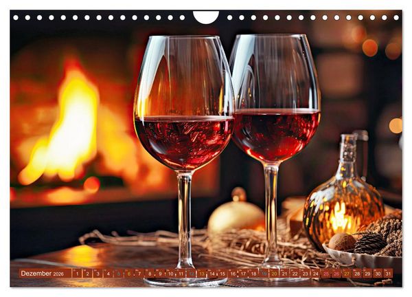 Produktbild: Rebensaft - Weingenuss (Wandkalender 2026 DIN A4 quer), CALVENDO Monatskalender