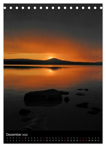 Produktbild: Paradiesisches Norwegen (Tischkalender 2026 DIN A5 hoch), CALVENDO Monatskalender