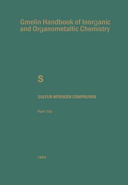 Produktbild: Sulfur-Nitrogen Compounds