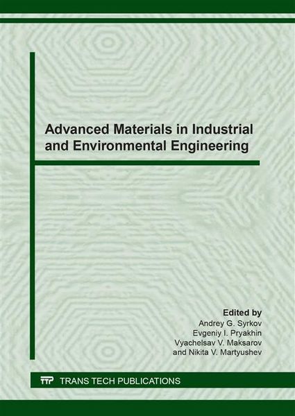 Produktbild: Advanced Materials in Industrial and Environmental Engineering