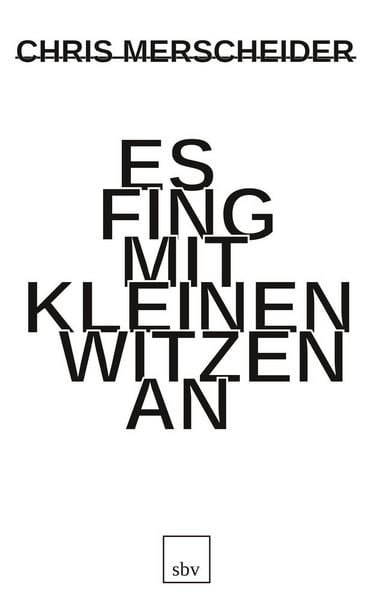 Produktbild: Es fing mit kleinen Witzen an