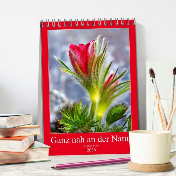 Produktbild: Ganz nah an der Natur (Tischkalender 2026 DIN A5 hoch), CALVENDO Monatskalender